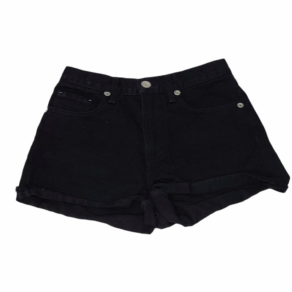 RAG AND BONE black jean shorts sz 24
